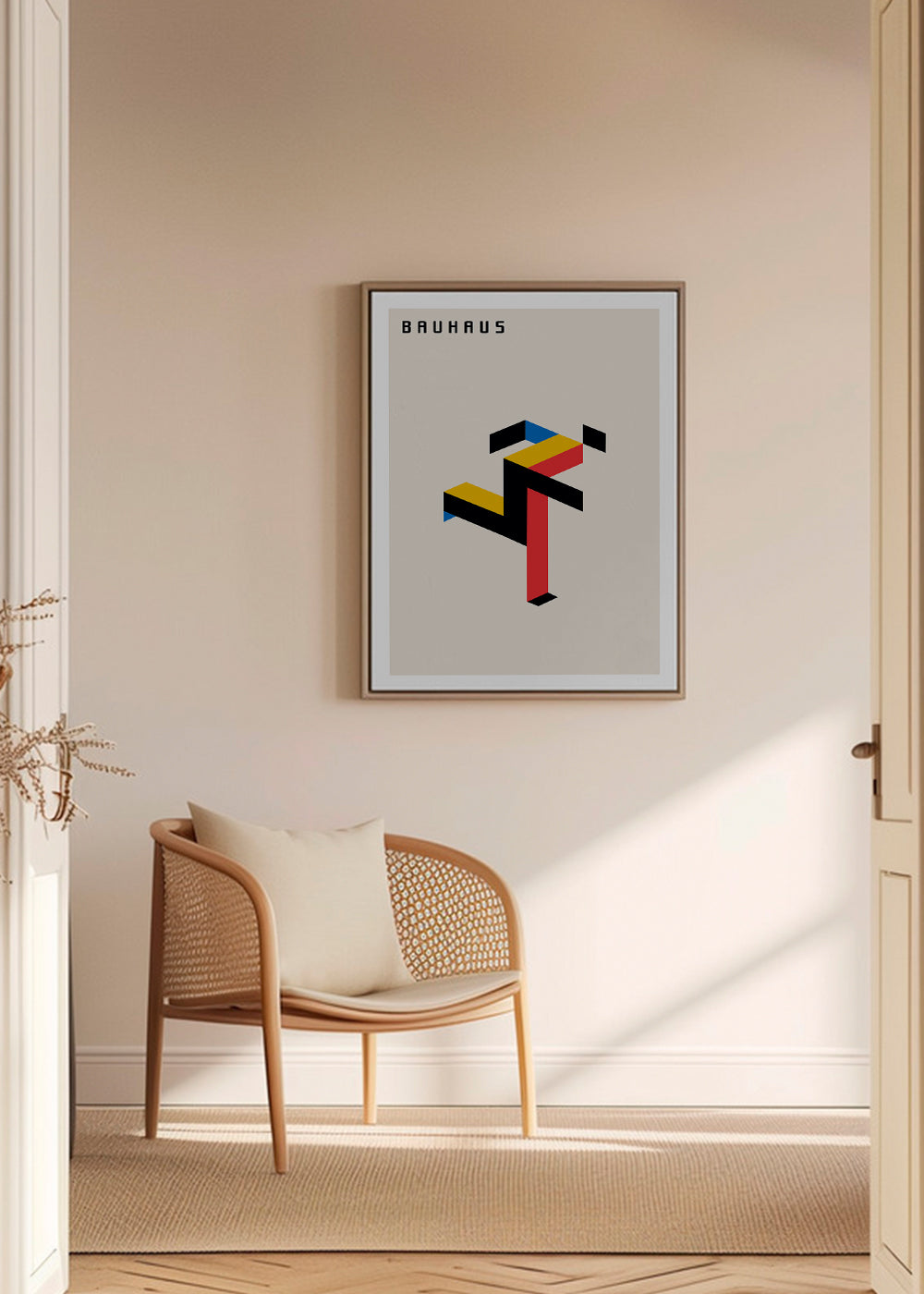 Skorter | Canvas Bauhaus Running Man