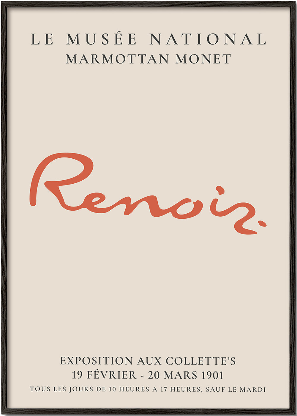 Skorter | Pierre-Auguste Renoir Exhibition Poster