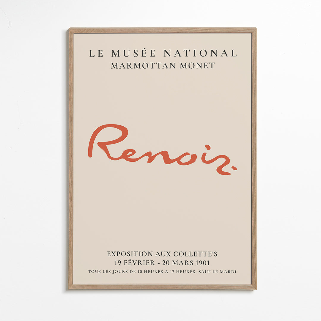 Skorter | Pierre-Auguste Renoir Exhibition Poster