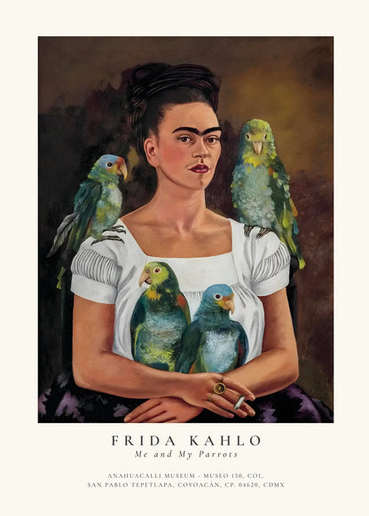 Skorter | Frida Kahlo, Me and My Parrots