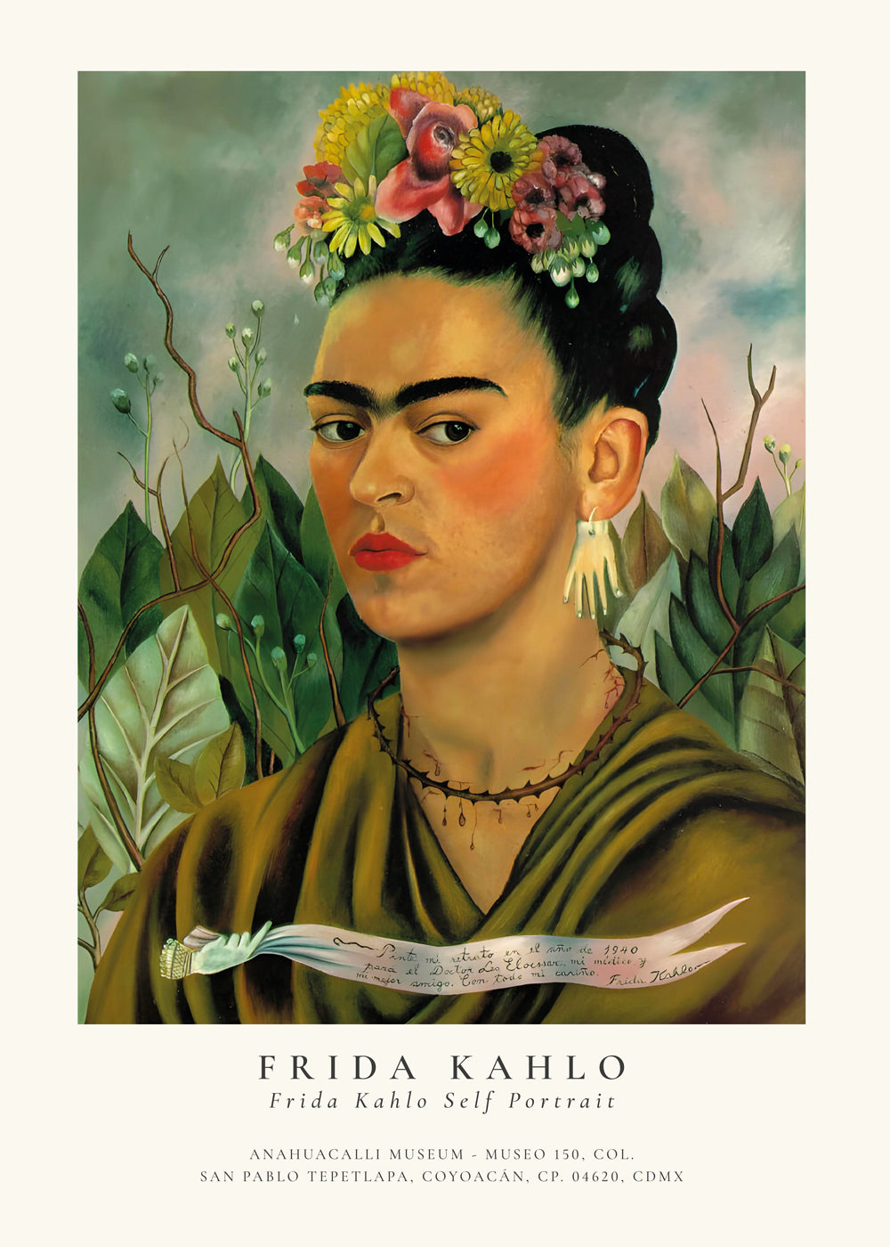 Skorter | Frida Kahlo, Self-Portrait