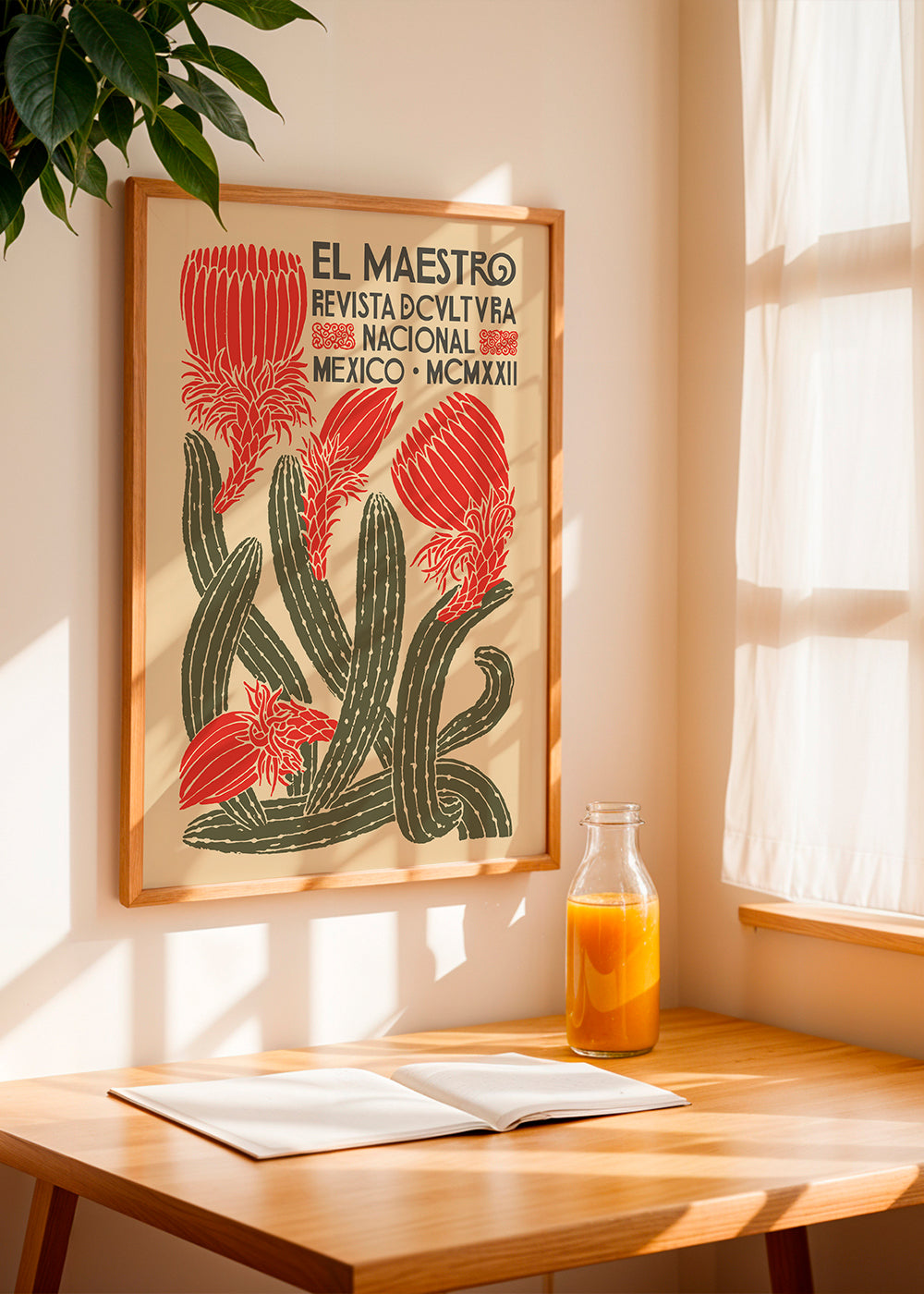 Skorter | El Maestro, National Cactus Newspaper Poster