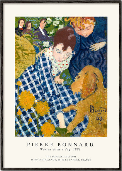 Skorter | Pierre Bonnard - Woman with a dog