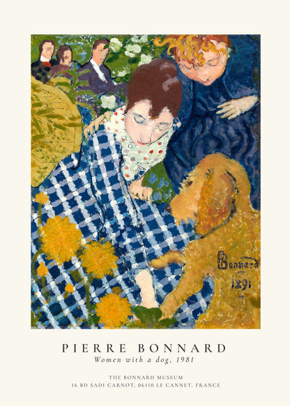 Skorter | Pierre Bonnard - Woman with a dog