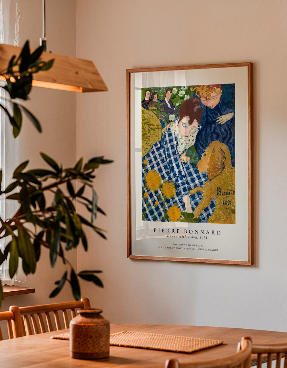 Skorter | Pierre Bonnard - Woman with a dog