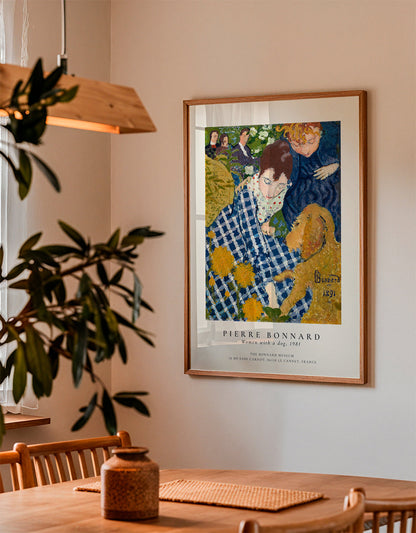 Skorter | Pierre Bonnard - Woman with a dog