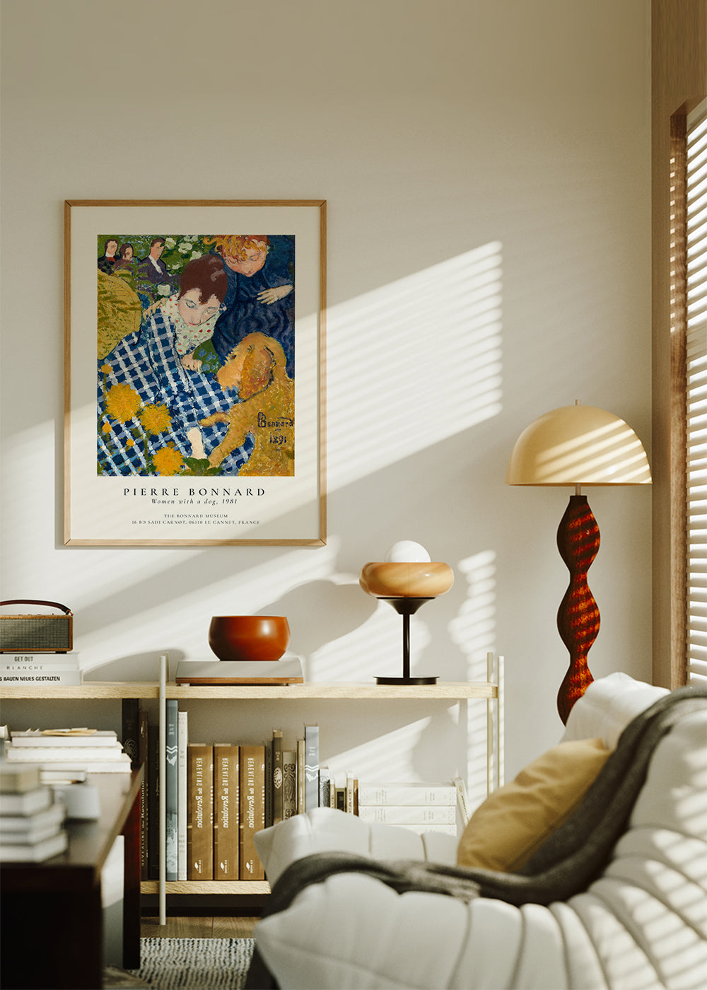 Skorter | Pierre Bonnard - Woman with a dog