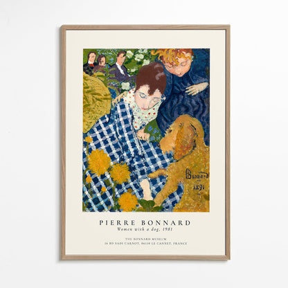 Skorter | Pierre Bonnard - Woman with a dog