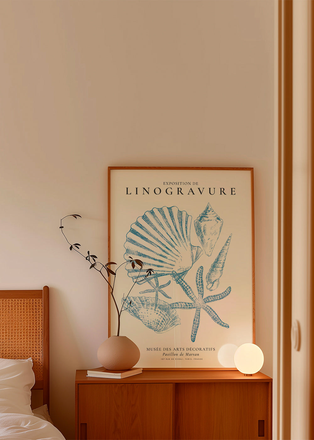Skorter | Exhibition of linoleum prints, marine life