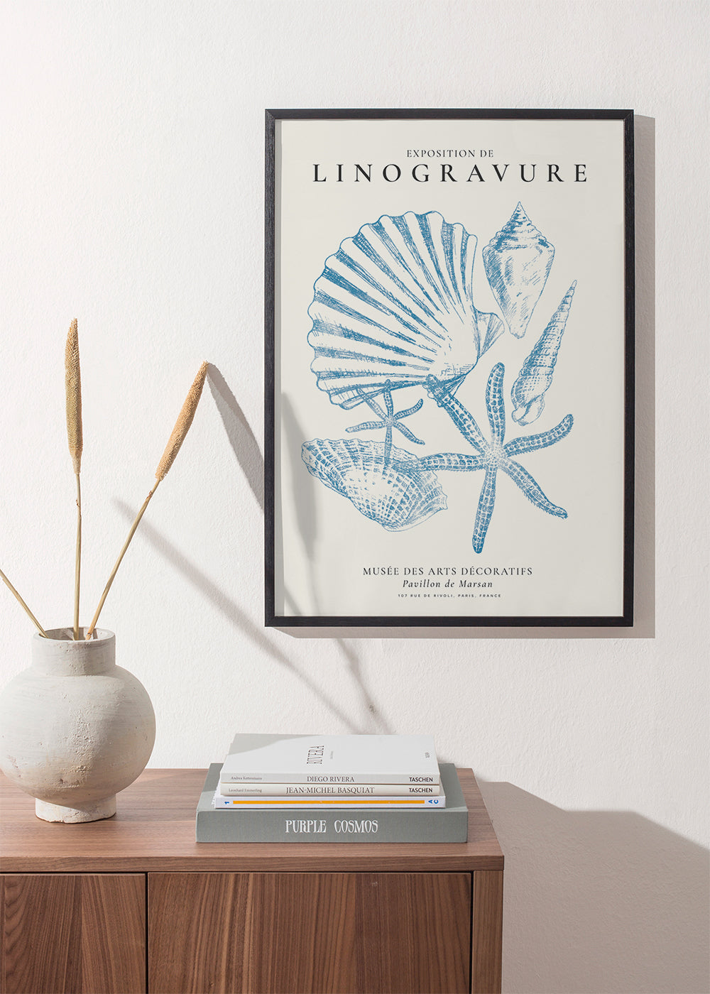 Skorter | Exhibition of linoleum prints, marine life