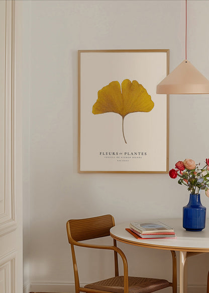 Skorter | Botanical, Flowers and Plants -Ginkgo biloba Leaf