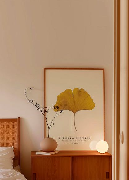 Skorter | Botanical, Flowers and Plants -Ginkgo biloba Leaf