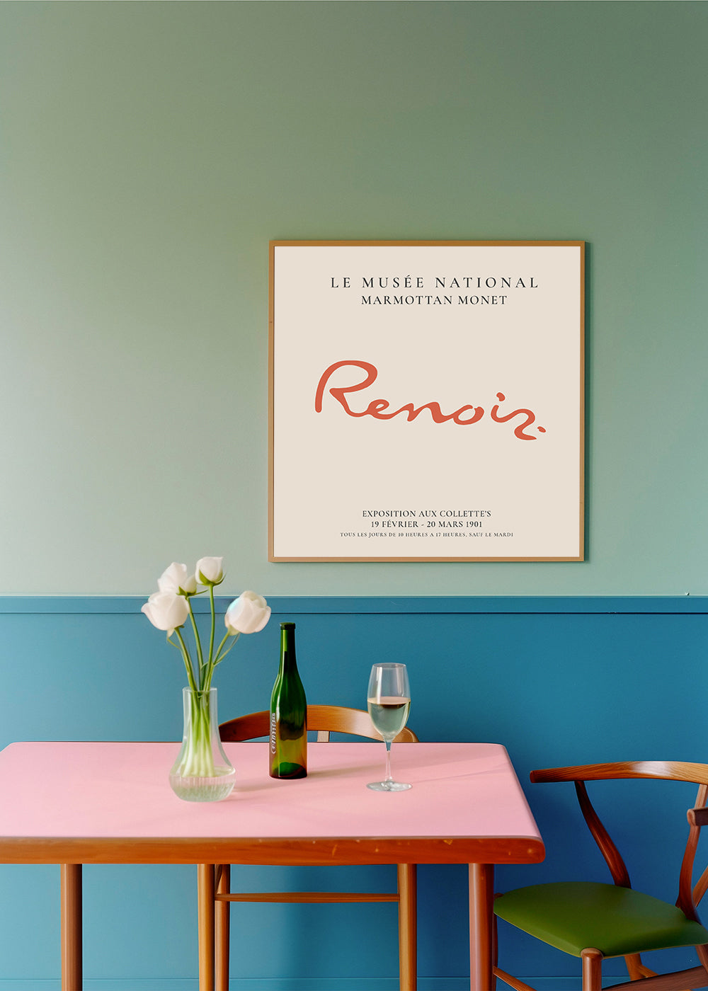 Skorter | Pierre-Auguste Renoir exhibition poster - SQUARED