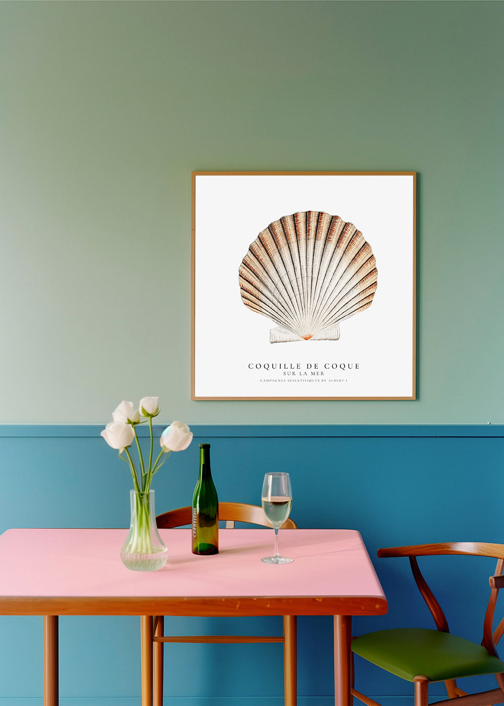 Skorter | Seashell - Sealife collection - SQUARE