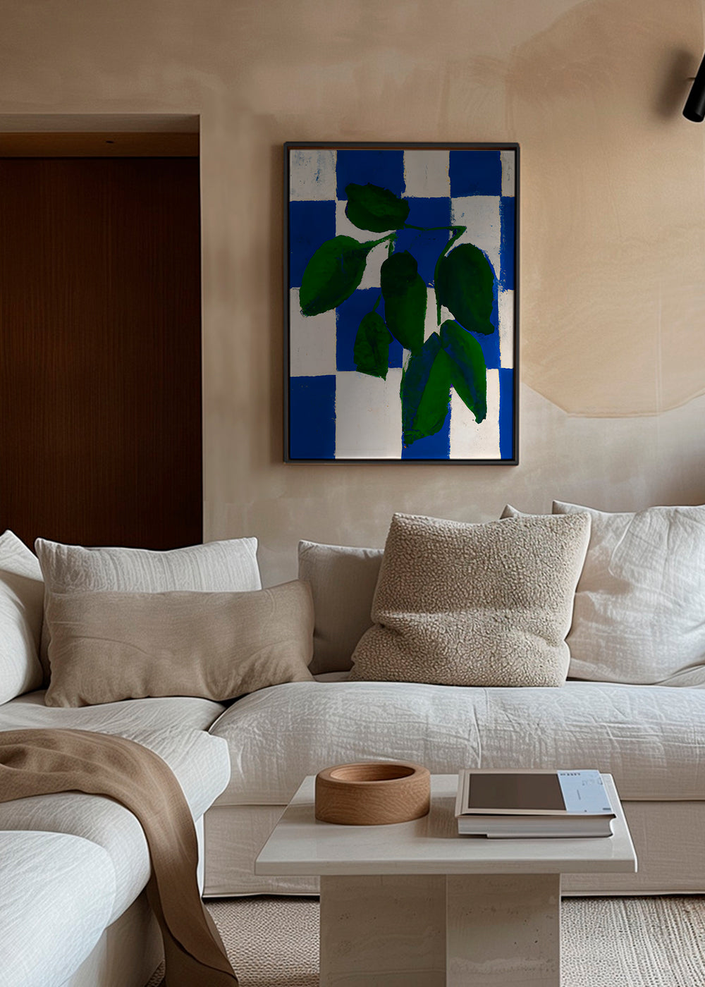 Skorter | Canvas plaid Green areas