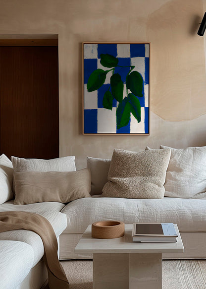 Skorter | Canvas plaid Green areas