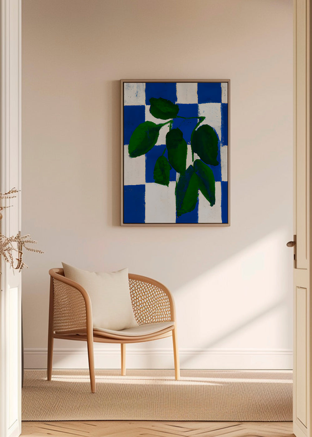 Skorter | Canvas plaid Green areas