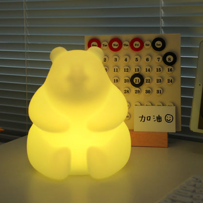 Skorter | Contemporary Creative Bear PE LED Table Lamp for the Living Room