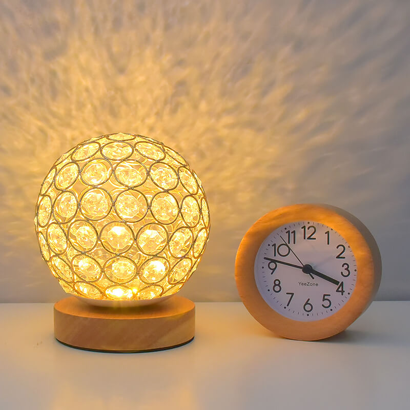 Skorter | Modern Minimalist Round USB rechargeable LED table lamp