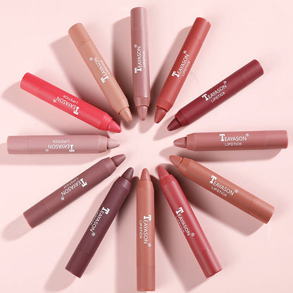 Skorter | 12 Colors Matte Lipstick Pencil
