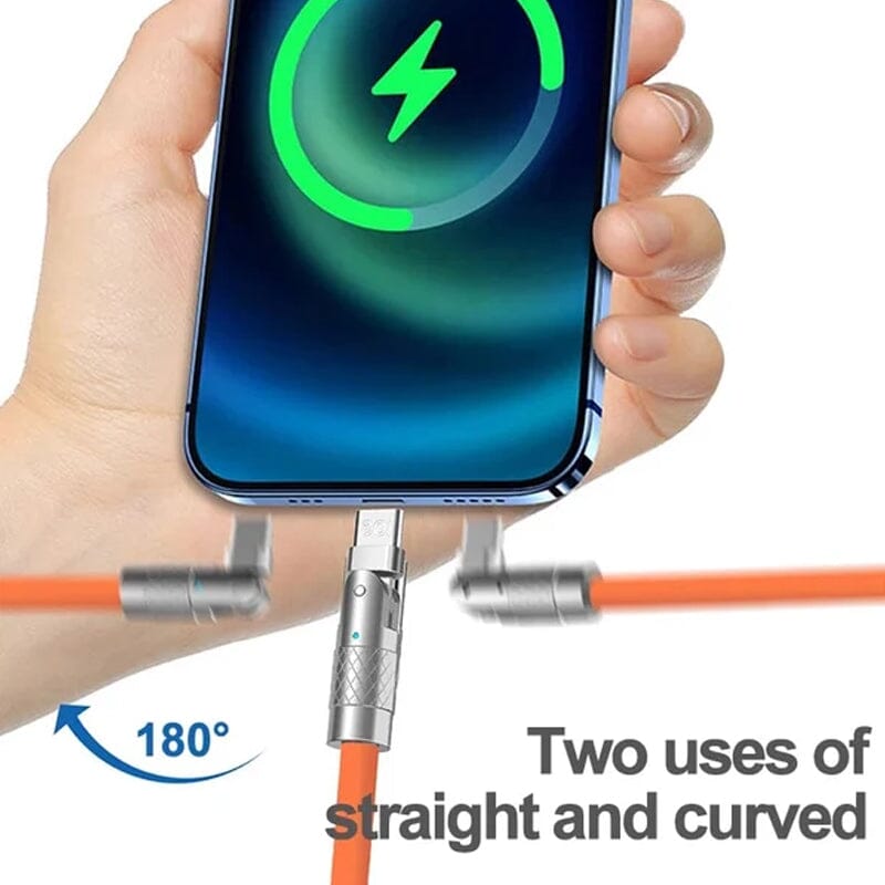 Skorter | 180° rotatable fast charging cable