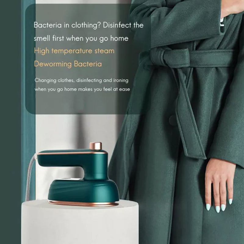 skorter | 2-In-1 Portable Handheld Rotating Garment Steamer