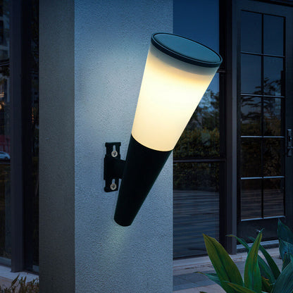 Skorter | Solar Wall Light Anthracite - Energy-Efficient Solar Outdoor Wall Illumination