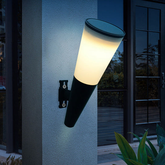 Skorter | Solar Wall Light Anthracite - Energy-Efficient Solar Outdoor Wall Illumination