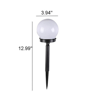 Skorter | Solar Round Ball LED Outdoor Lawn Decorative Ground Stake Light