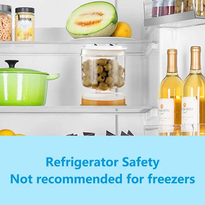 skorter | Dry and Wet Dispenser Jar with Strainer Flip