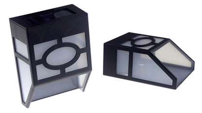 Skorter | Retro Solar Square Waterproof Outdoor LED Garden Fence Wall Lamp