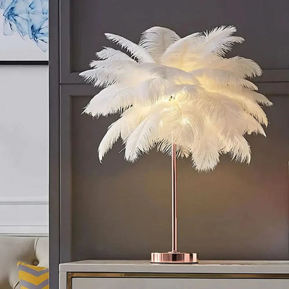 Skorter | LumaPalm Feather Palm Tree Lamp