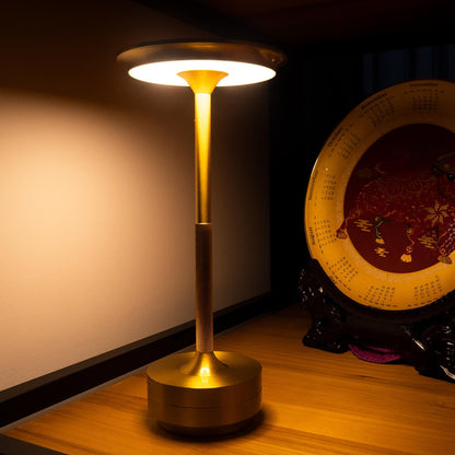 Skorter | Ambient Metallic Wireless Table Lamp