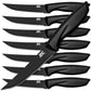 Skørter | 8 Piece Stainless Steel Knife Set - Stainless Steel and Dishwasher Safe