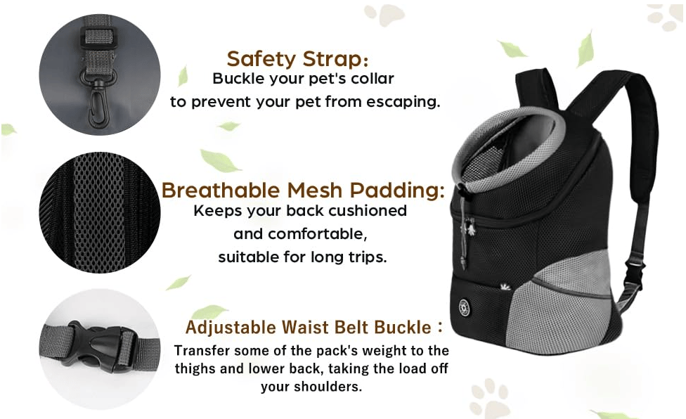 Skorter | Dog Backpack Ergonomic Design Pet Backpack