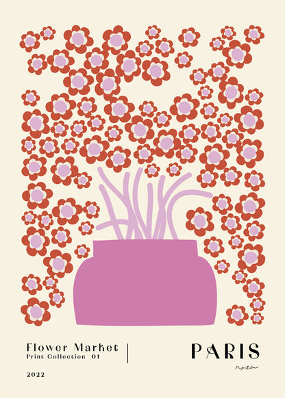 Skorter | Flower Market. Paris - NKTN