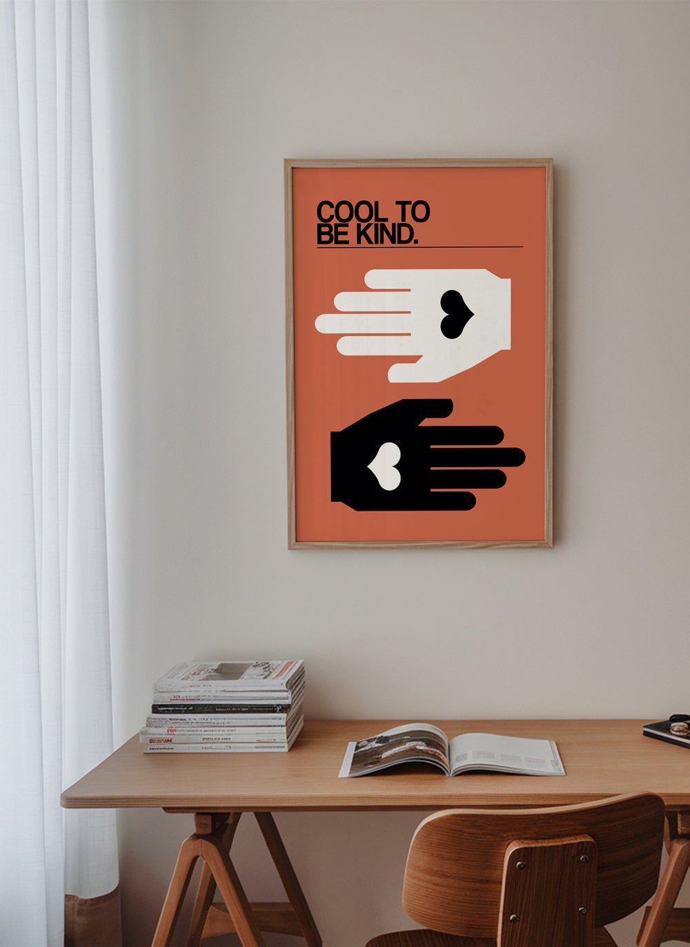 Skorter | Cool To Be Kind Salmon - Frances Collett