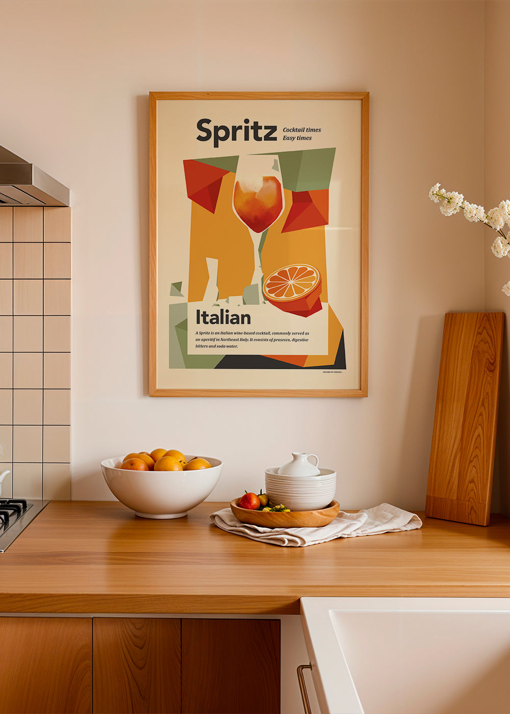Skorter | Aperol Spritz Print - Dionisis Gemos