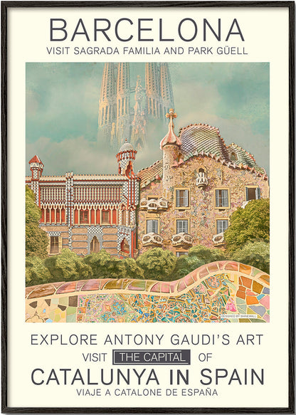 Skorter | Barcelona print - Dionisis Gemos