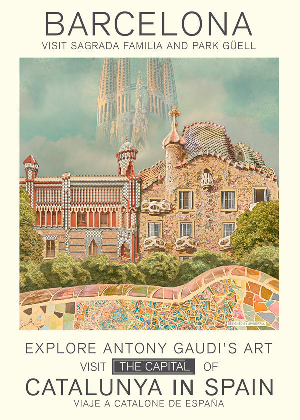 Skorter | Barcelona print - Dionisis Gemos