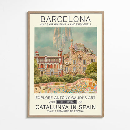 Skorter | Barcelona print - Dionisis Gemos