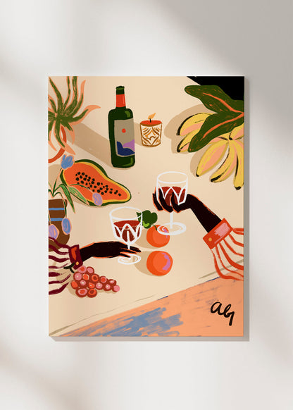 Skorter | Canvas Cheers To You - Arty Guave