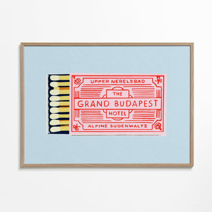 Skorter | Grand Budapest Hotel Poster - Studio Mandariini