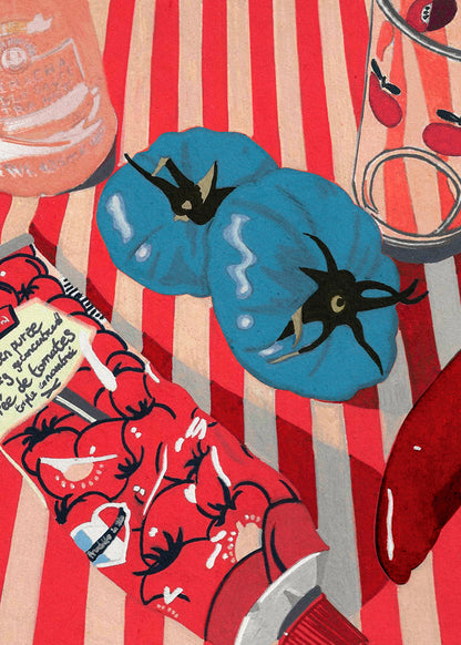 Skorter | Blue Tomatoes - Studio Mandariini