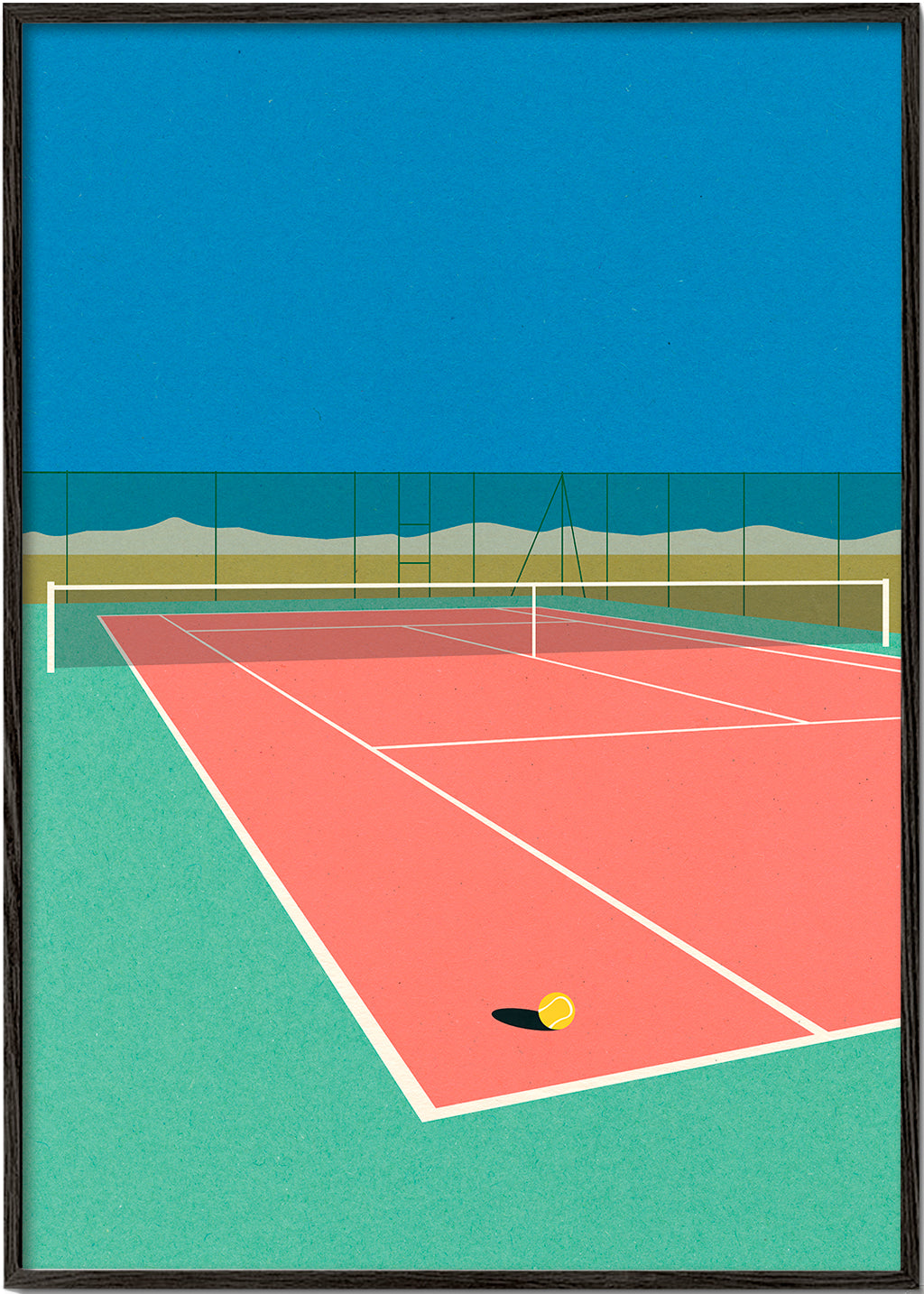 Skorter | Tennis court in the desert - Rosi Feist