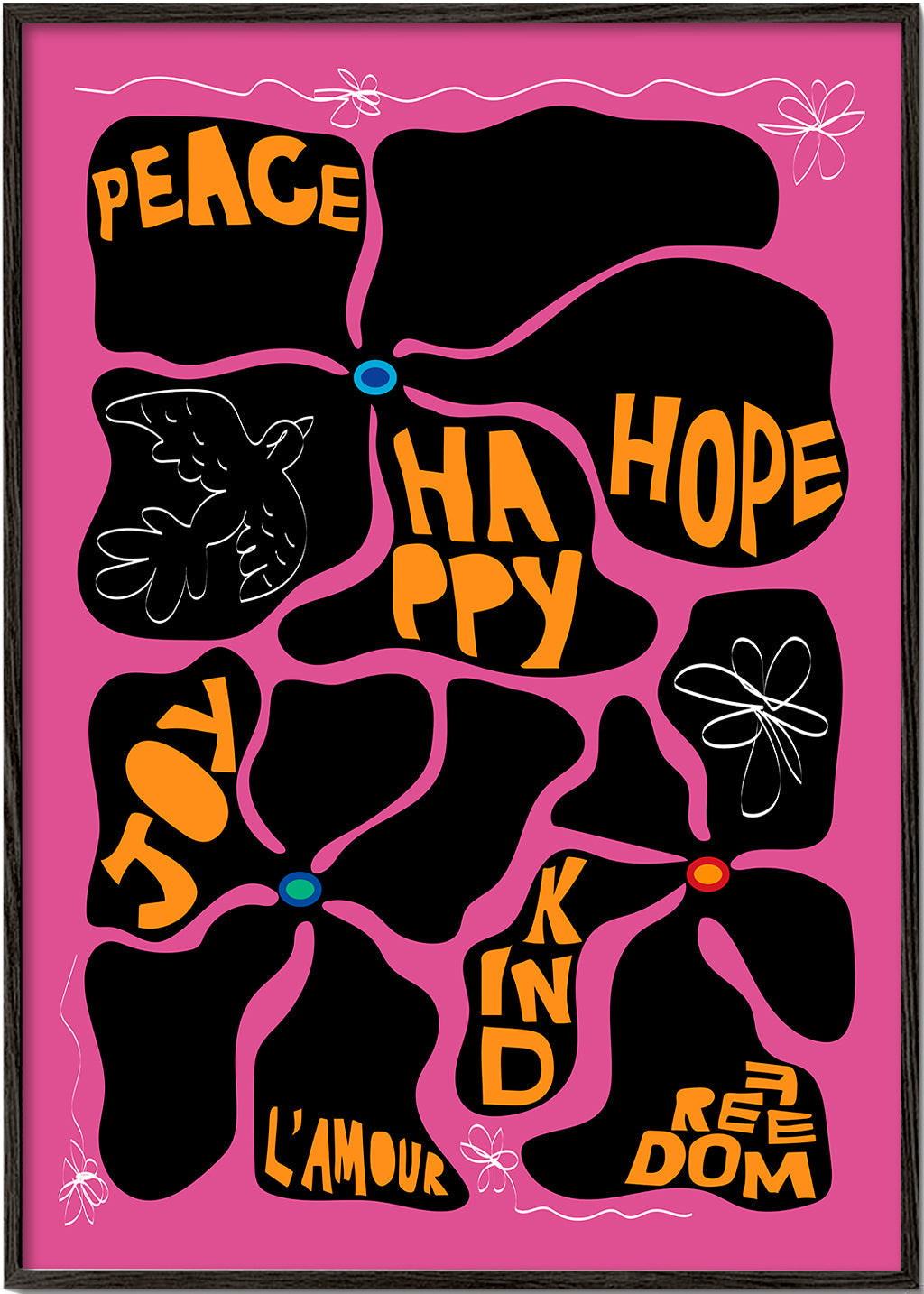 Skorter | Flower of time - Purple - Frances Collett