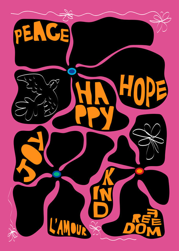 Skorter | Flower of time - Purple - Frances Collett