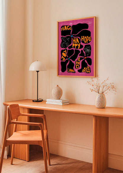 Skorter | Flower of time - Purple - Frances Collett