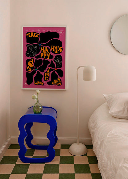 Skorter | Flower of time - Purple - Frances Collett