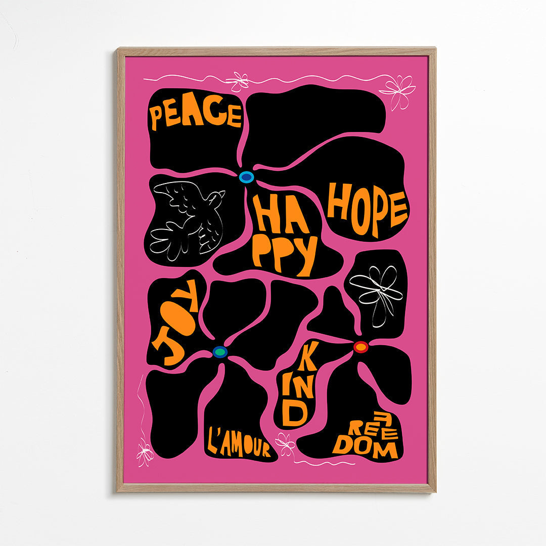 Skorter | Flower of time - Purple - Frances Collett